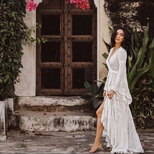Spell Bride Gwendolyn Wrap Gown 